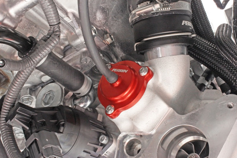 PERPSP-TAC-616RD-Perrin 2022+ Subaru WRX Diverter Valve - Red-Blow Off Valves-Perrin Performance