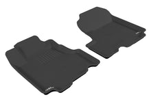 Load image into Gallery viewer, 3D MAXpider 2007-2011 Honda CR-V Kagu 1st Row Floormat - Black-Floor Mats - Rubber-3D MAXpider