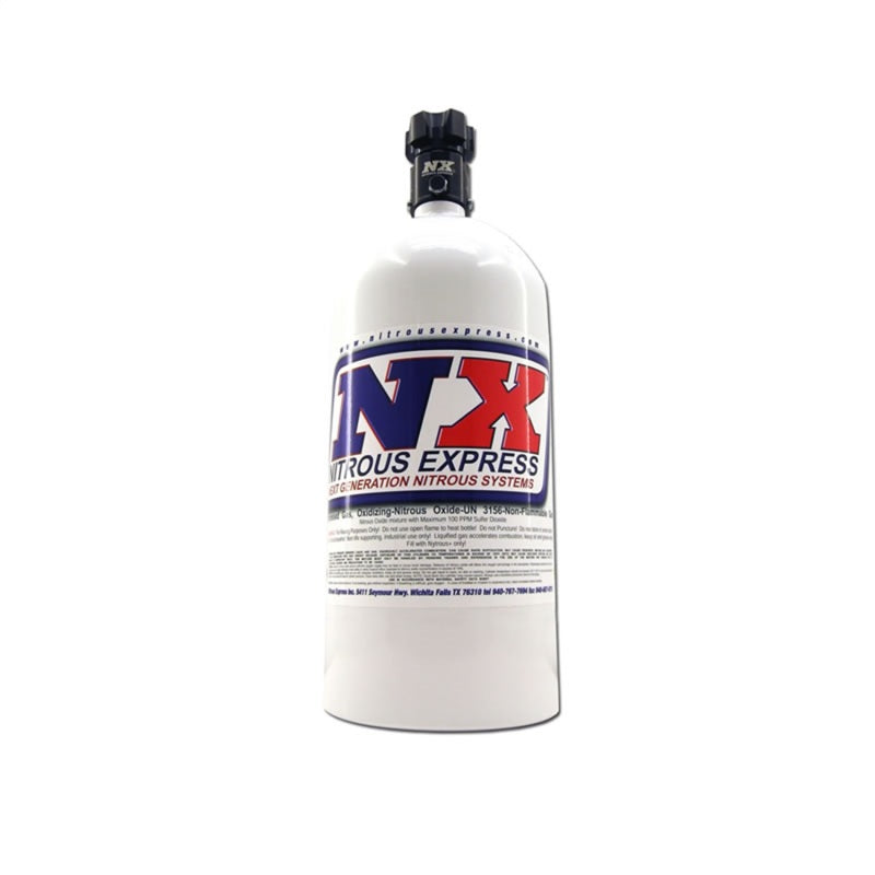 Nitrous Express 5lb Bottle w/Lightning 500 Valve (5.25 Dia x 17.64 Tall)-Nitrous Bottles-Nitrous Express