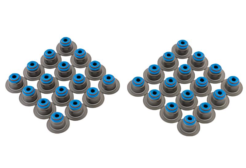 GSC1102-GSC P-D Ford Mustang 5.0L Gen 3 Coyote Valve Stem Seal w/Integrated Spring Seat - Set of 32-Valve Seals-GSC Power Division