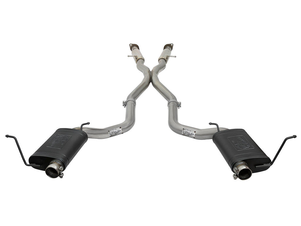 aFe aFe MACHForce XP 12+ Jeep Grand Cherokee WK2 SRT8 V8-6.4L 304SS Cat-Back Exhaust