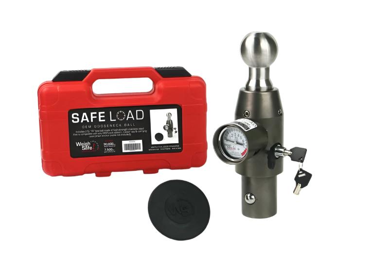 WEIWSOEMPR-Weigh Safe OEM Gooseneck Ball for RAM Trucks ONLY w/Pucks (30K GTWR) - Stainless Steel-Hitch Accessories-Weigh Safe