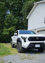 Load image into Gallery viewer, RALMF114-UR-BLK-WH-Rally Armor 2024 Toyota Tacoma Black UR Mud Flap w/ White Logo-Mud Flaps-Rally Armor