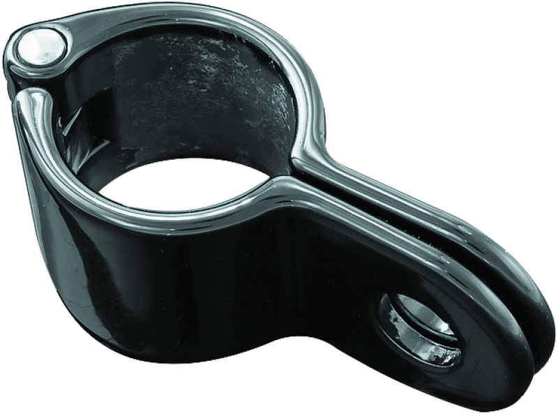 KUR1003-Kuryakyn Magnum Quick Clamp 1-1/4in Gloss Black-Handlebars-Kuryakyn