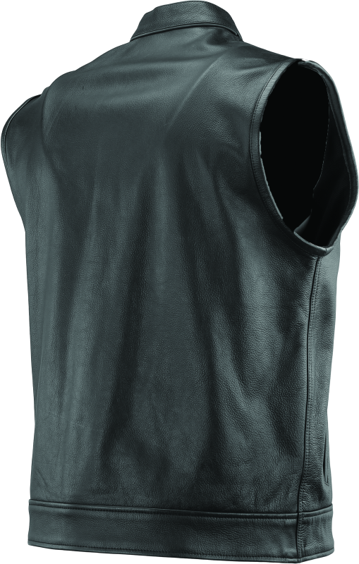 RIV094398-River Road Vandal Club Vest Black - Small-Vests-River Road
