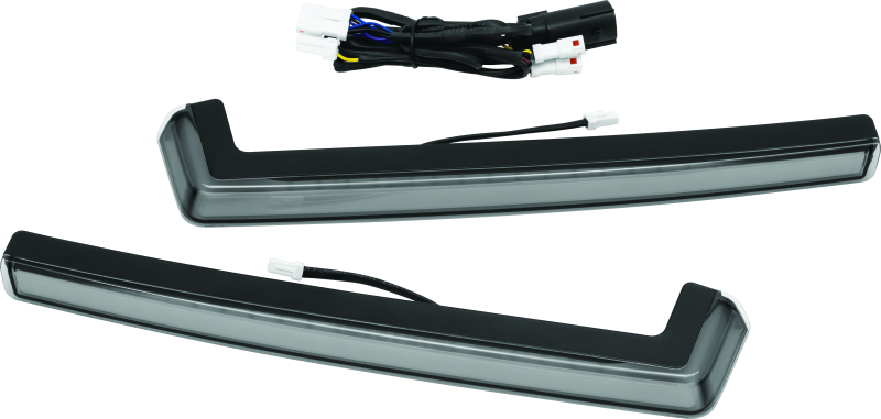 KUR2944-Kuryakyn Tracer Tour Pak Side Lights Smoke Lens-Tail Lights-Kuryakyn