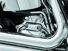 Load image into Gallery viewer, KUR7878-Kuryakyn Transmission Shroud 04-17 Softail Chrome-Exterior Trim-Kuryakyn