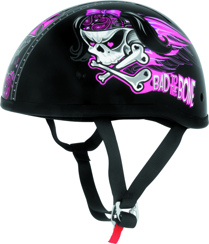 SKL646946-Skid Lids Bad To The Bone Original Helmet - Medium-Helmets and Accessories-Skid Lid