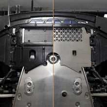 Load image into Gallery viewer, Titanium skid plate mounting hardware and panel detail