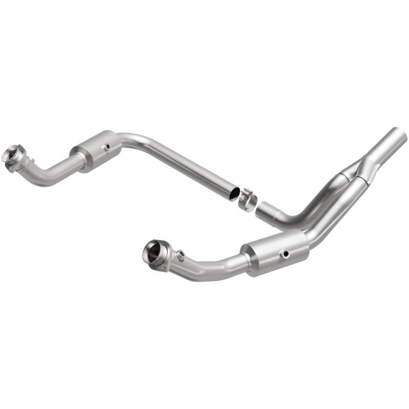 MAG5551458-MagnaFlow 10-11 Jeep Wrangler 3.8L Direct Fit CARB Compliant Catalytic Converter-Catalytic Converter Direct Fit-Magnaflow