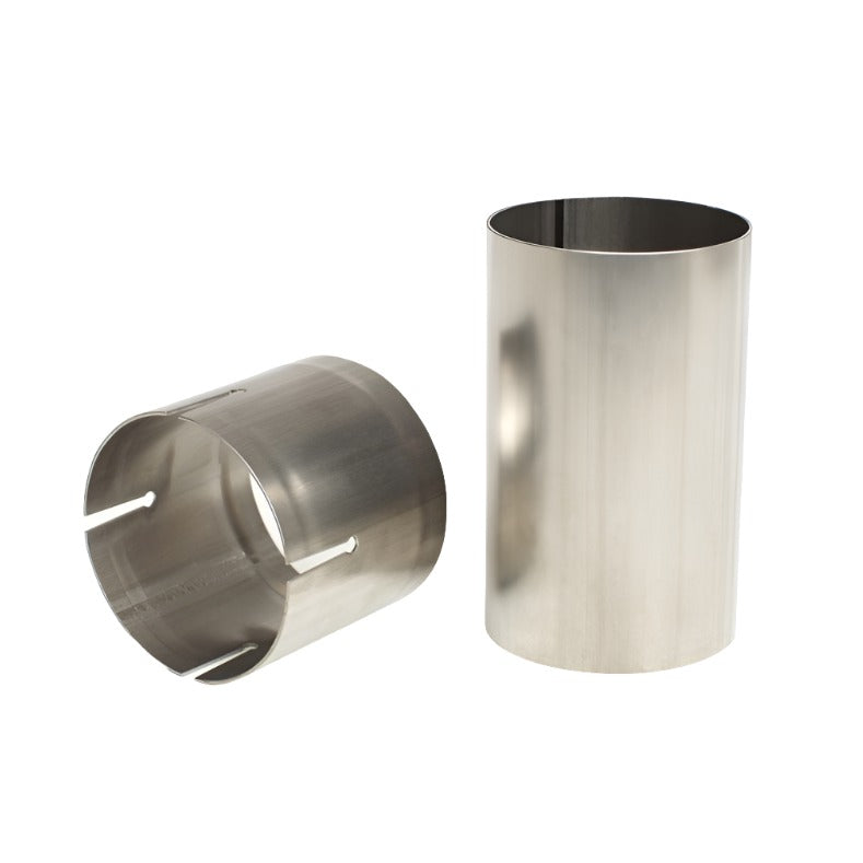 Ticon Industries Male / Female 3.5in Titanium Slip Fit Connector Set-Titanium Tubing-Ticon