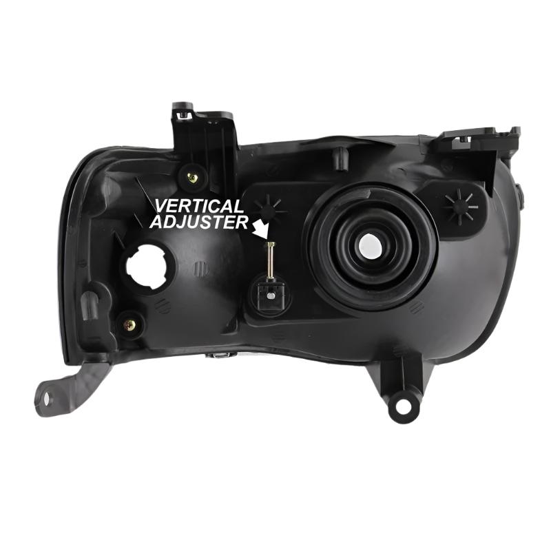 xTune 01-04 Ford Escape OEM Style Headlights - Black (HD-JH-FESCA01-AM-BK)-Headlights-SPYDER