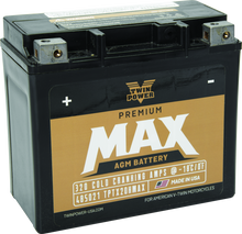 Load image into Gallery viewer, TWP485021-Twin Power GYZ-20H Premium MAX Battery Replaces H-D 65991-82B Made in USA-Batteries-TwinPower