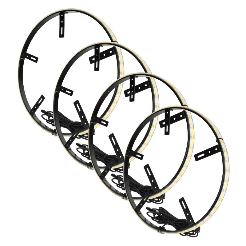 ORL4238-051-ORACLE Lighting LED Illuminated Wheel Rings - 16.5in PLASMA White-Bulbs-ORACLE Lighting