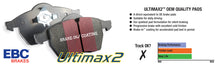 Load image into Gallery viewer, EBC 14+ Mazda 3 2.0 (Mexico Build) Ultimax2 Rear Brake Pads-Brake Pads - OE-EBC