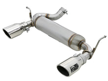Load image into Gallery viewer, aFe aFe Rebel Series 2.5in 409 SS Axle-Back Exhaust w/Polished Tips 07+ Jeep Wrangler (JK) V6 3.6L/3.8L
