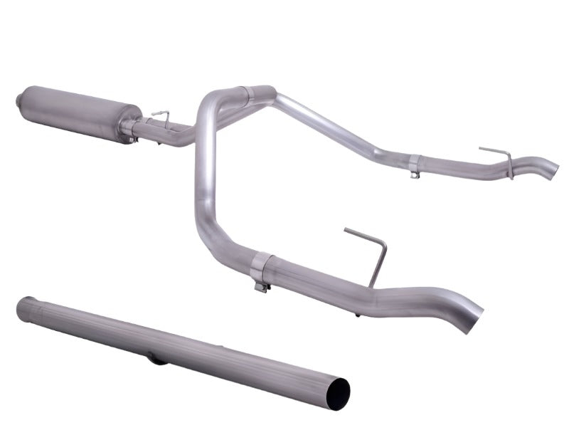 GIB65698-Gibson 19-23 Silverado/GMC Sierra 1500 5.3L Crew Cab Cat-Back Dual Split Exhaust-Catback-Gibson