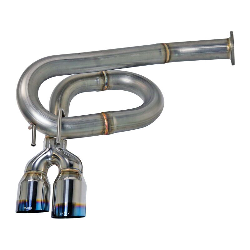 REMRK-C4063H-10T-Remark 2022+ Honda Civic Sport Hatchback FL2 (Link Loop) Catback Exhaust Burnt Stainless Steel Tip-Catback-Remark