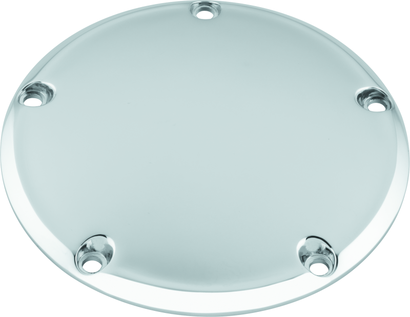 BKC490547-Bikers Choice 99-Up Big Twin 5 Bolt Chrome Derby Cover-Engine Covers-Bikers Choice