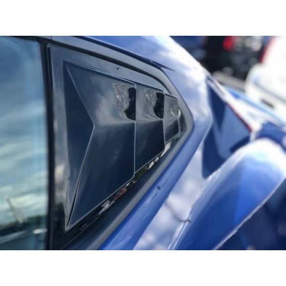 2016-24 Chevrolet Camaro Quarter Louvers Bakkdraft-Window Louvers-GlassSkinz