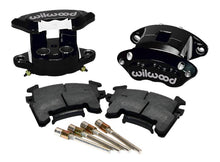Load image into Gallery viewer, WIL140-12101-BK-Wilwood D154 Rear Caliper Kit - Black 1.12 / 1.12in Piston 1.04in Rotor-Big Brake Kits-Wilwood