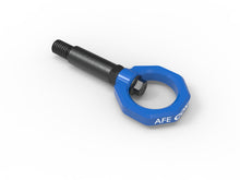Load image into Gallery viewer, aFe aFe Control Front Tow Hook Blue BMW F-Chassis 2/3/4/M