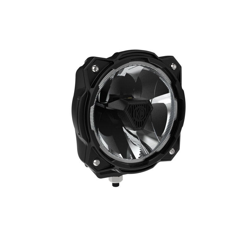 KCL91403-KC HiLiTES Gravity Titan LED 6in. - Pair Pack (Wide-40 Beam)-Light Bars & Cubes-KC HiLiTES