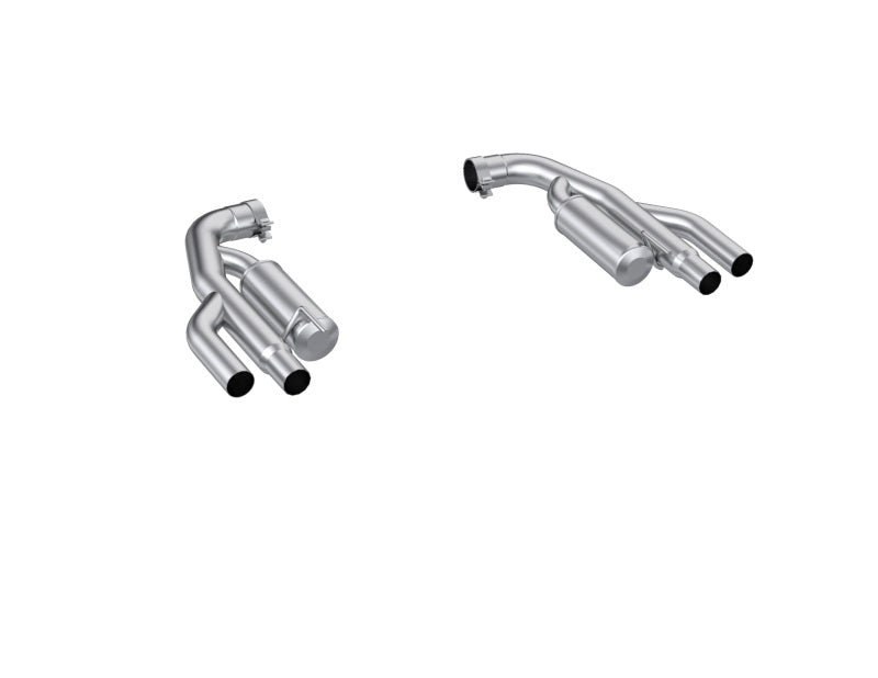 MBRPMDS7205-MBRP 2018+ Ford Mustang GT 5.0L T304 SS 3in Street to Race Conversion Kit-Catback-MBRP