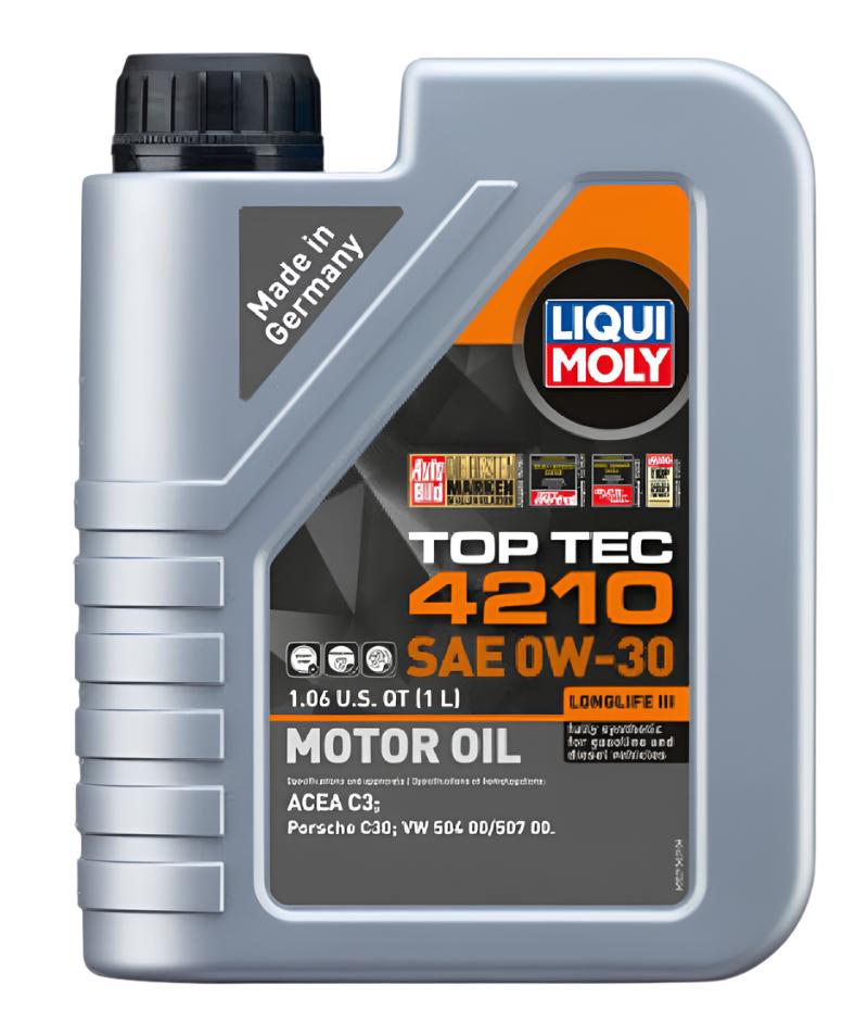 LQM22156-LIQUI MOLY 1L Top Tec 4210 Motor Oil SAE 0W30-Motor Oils-LIQUI MOLY