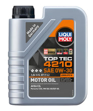 Load image into Gallery viewer, LQM22156-LIQUI MOLY 1L Top Tec 4210 Motor Oil SAE 0W30-Motor Oils-LIQUI MOLY