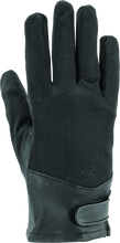 Load image into Gallery viewer, RIV094486-River Road Pecos Leather Mesh Gloves Black - Large-Gloves-River Road