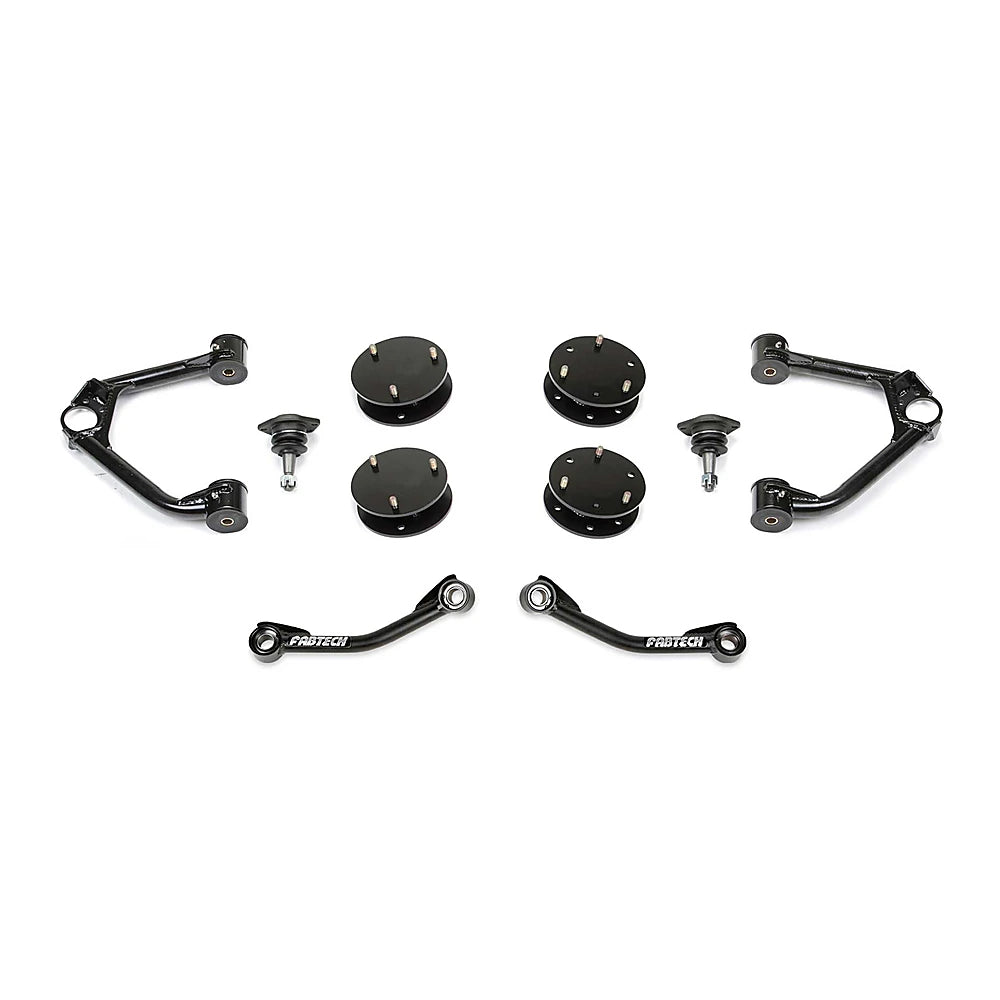 Fabtech 2021+ GM SUV 3in Ball Joint UCA System - Black Ops Auto Works