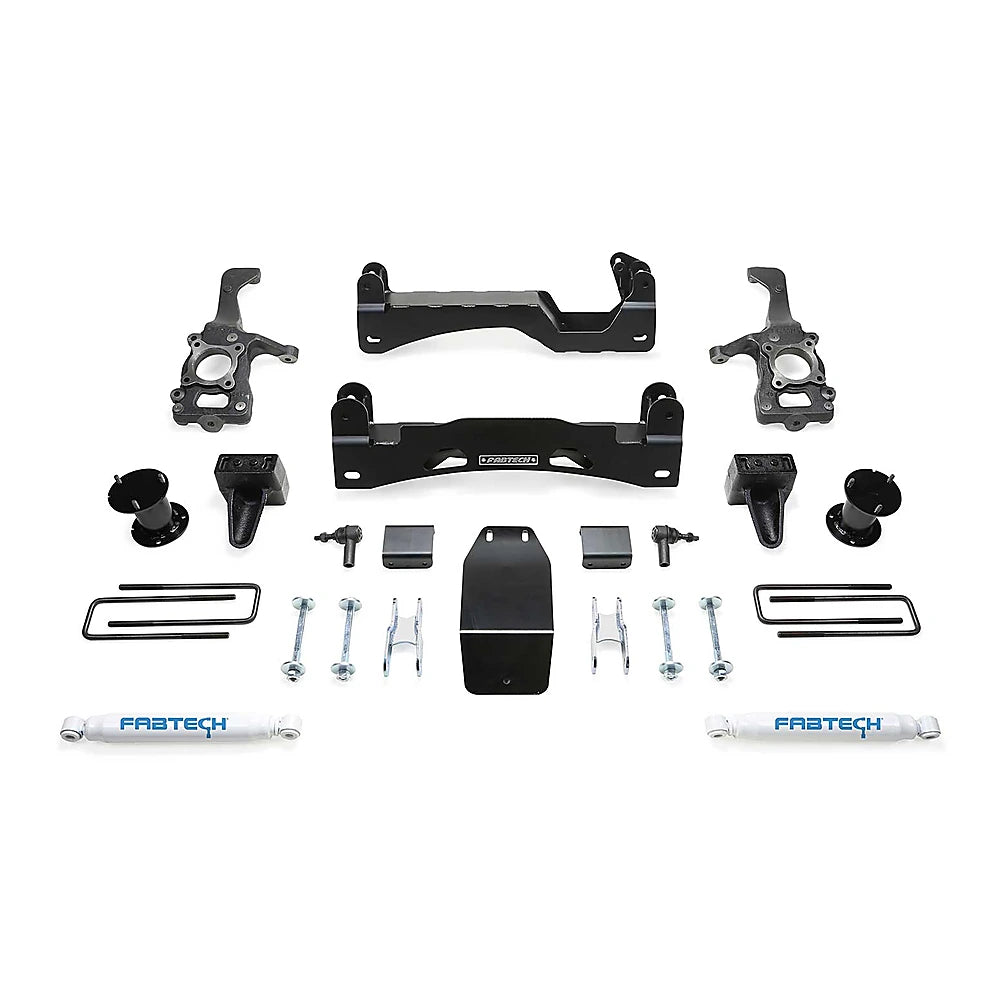 Fabtech FTS22180 product components on white