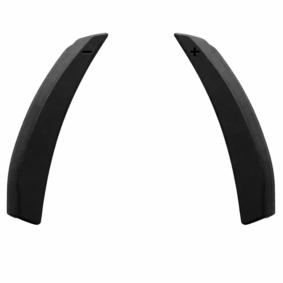 Fabspeed extended shift paddles full view black anodized
