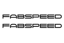Load image into Gallery viewer, Fabspeed Motorsport Die-Cut Decals