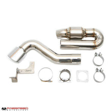 Load image into Gallery viewer, FS.POR.911T.SCMBE-Fabspeed 911 Turbo 930 Sport Muffler Bypass Exhaust System with Catalyst (1976-1989)-Fabspeed Motorsport