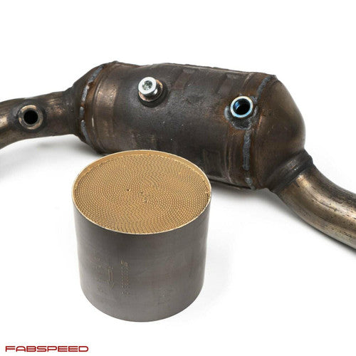 FS.FER.430.OECCR-Fabspeed Ferrari F430 Factory/OEM Catalytic Converter Re-Coring (2005-2009))-Fabspeed Motorsport