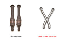 Load image into Gallery viewer, Fabspeed Motorsport Fabspeed Aston Martin DB9 Secondary Cat Bypass X-Pipe 2004-2016