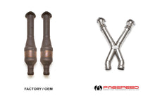 Load image into Gallery viewer, Fabspeed Motorsport Fabspeed Aston Martin V12 Vantage Secondary Cat Bypass X-Pipe