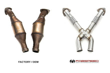 Load image into Gallery viewer, Fabspeed Motorsport Fabspeed Aston Martin V8 Vantage Secondary Cat Bypass X-Pipe
