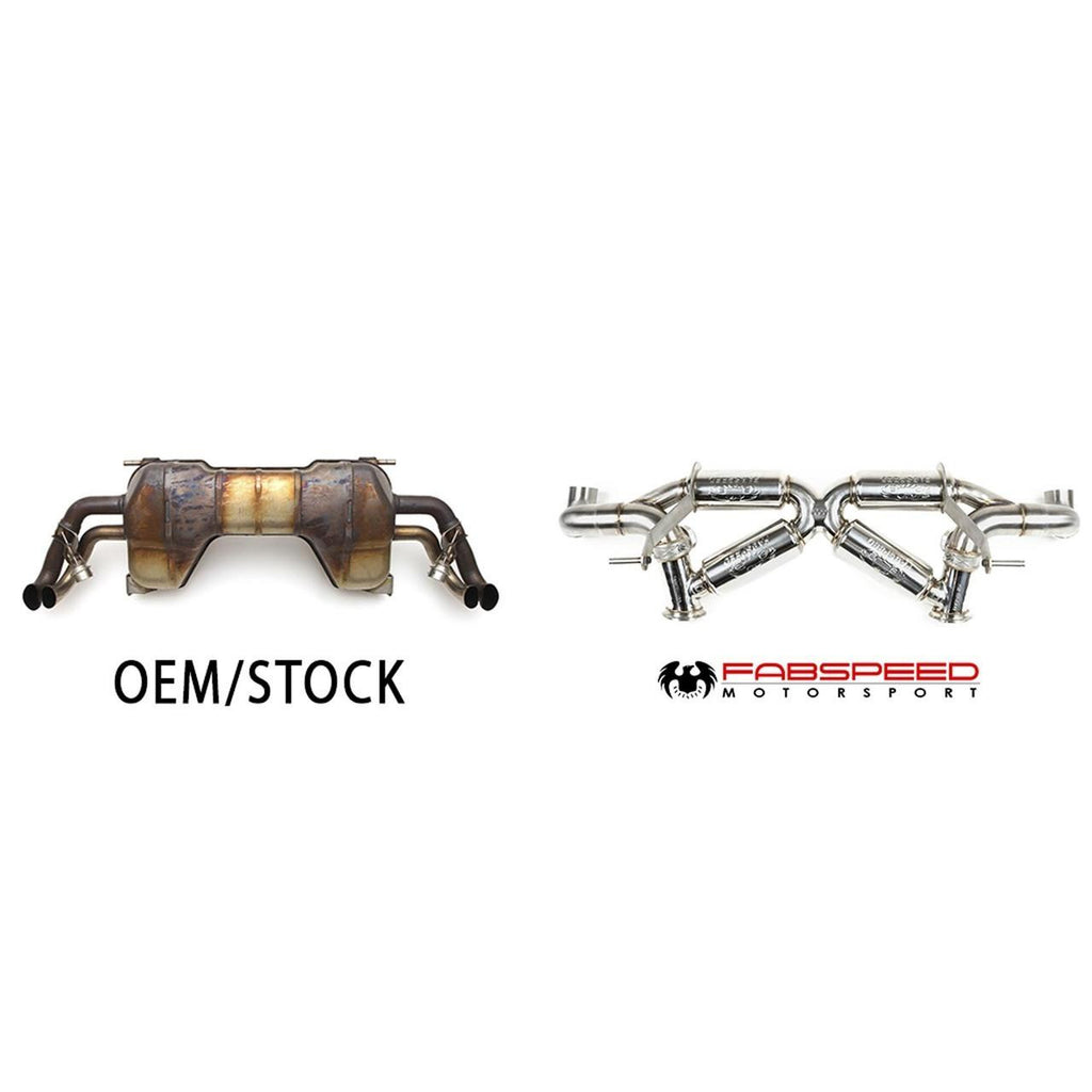 Fabspeed Motorsport Fabspeed Audi R8 V10 Valvetronic Supersport X-Pipe Exhaust System 2009-2015
