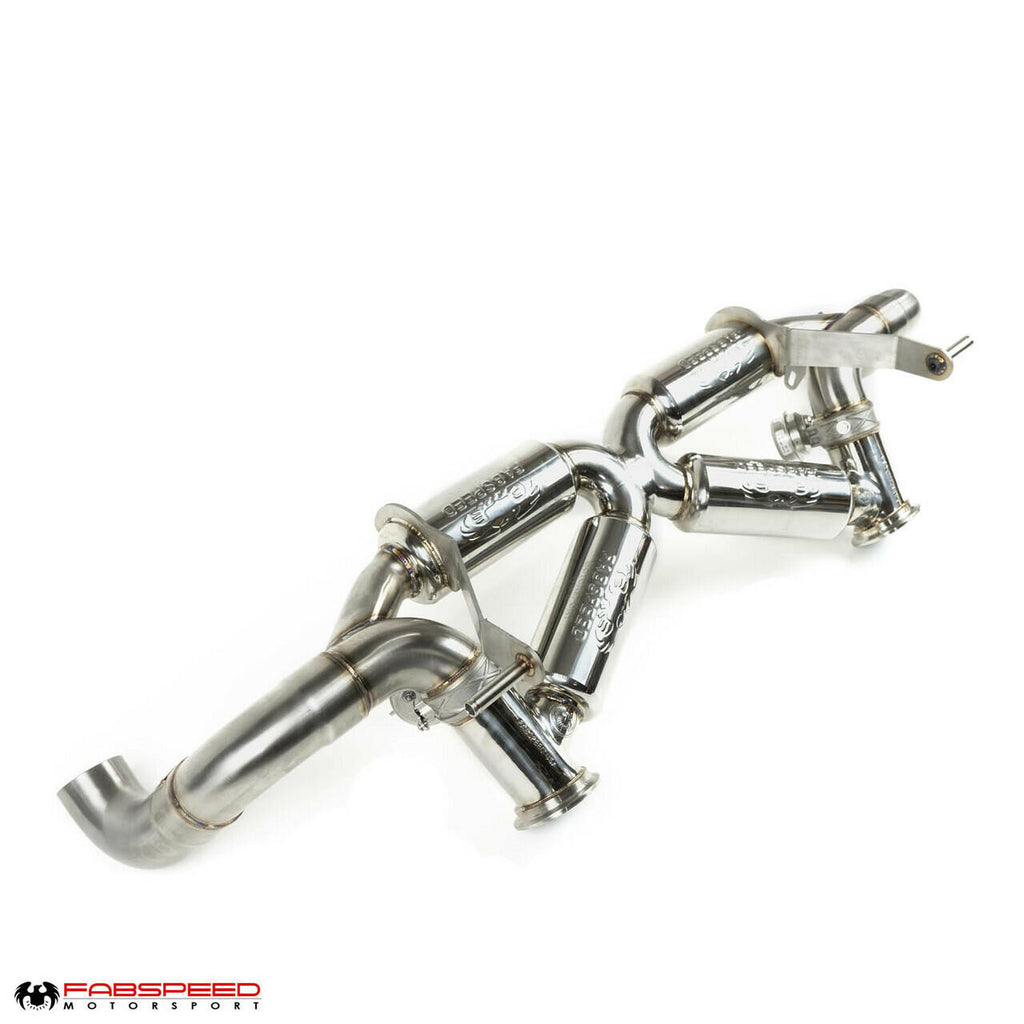 Fabspeed Motorsport Fabspeed Audi R8 V10 Valvetronic Supersport X-Pipe Exhaust System 2009-2015