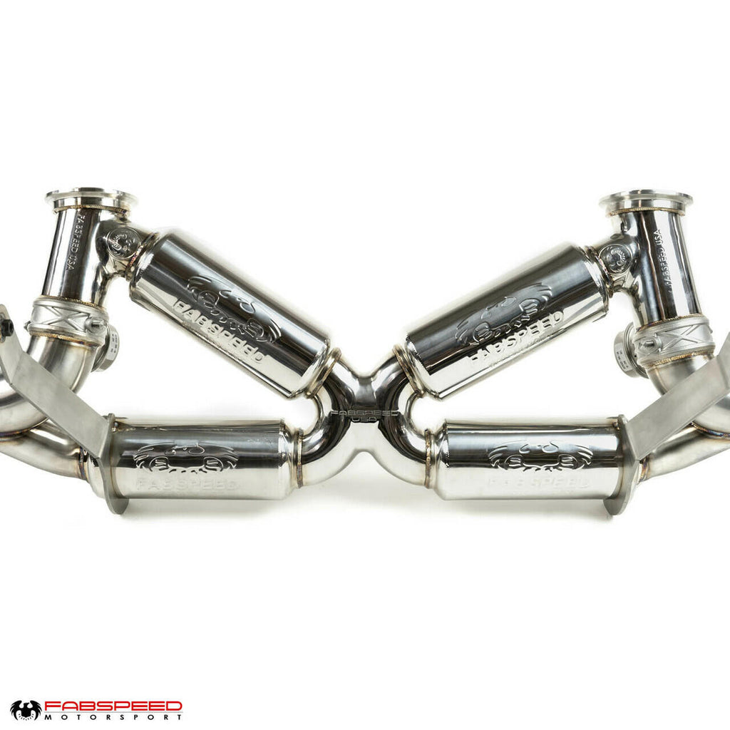 Fabspeed Motorsport Fabspeed Audi R8 V10 Valvetronic Supersport X-Pipe Exhaust System 2009-2015