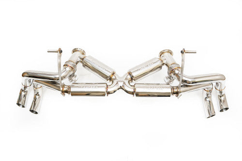 FS.AUD.R8V8.VLV-Fabspeed Audi R8 V8 Valvetronic Supersport X-Pipe Exhaust System (2007-2012)-Fabspeed Motorsport
