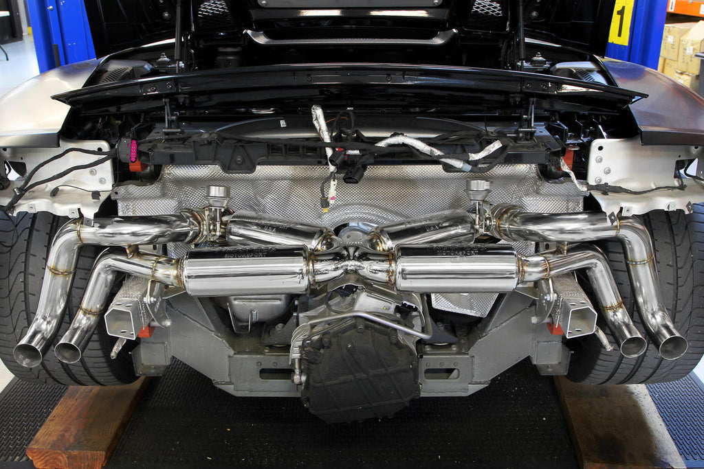 Fabspeed Motorsport Fabspeed Audi R8 V8 Valvetronic Supersport X-Pipe Exhaust System 2007-2012