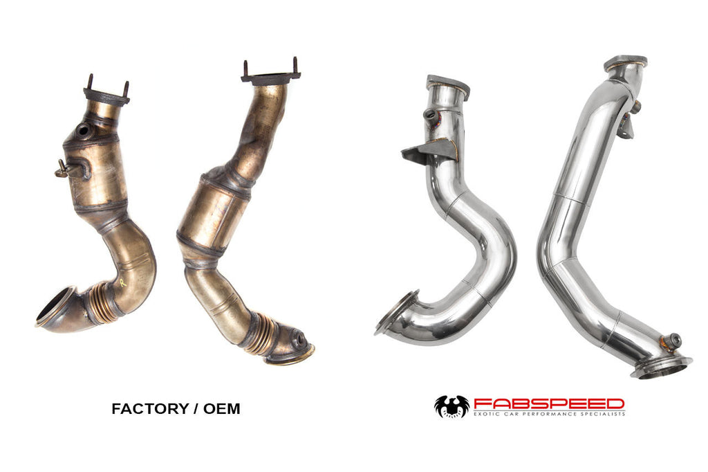 Fabspeed Motorsport Fabspeed BMW 335/135i Cat Bypass Downpipes 2006-2011