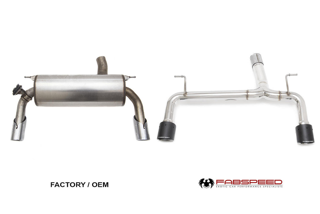Fabspeed Motorsport Fabspeed BMW 335i and 435i F30/F32 Muffler Bypass Exhaust System