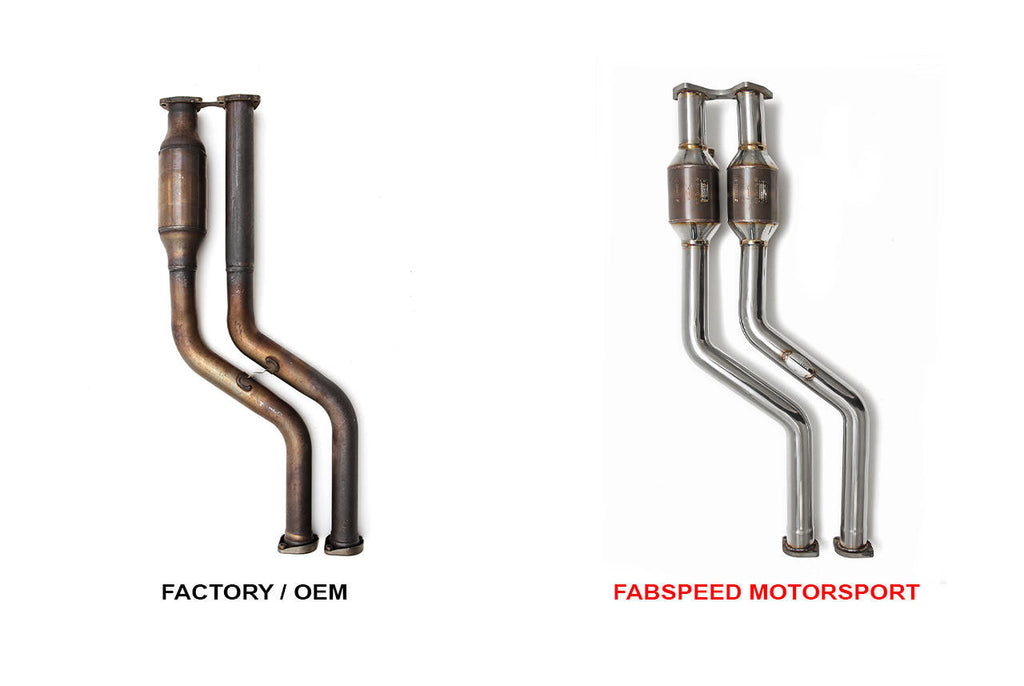 Fabspeed Motorsport Fabspeed BMW M3 E46 Sport Catalytic Converters 2000-2006
