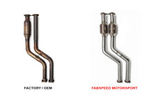 Load image into Gallery viewer, Fabspeed Motorsport Fabspeed BMW M3 E46 Sport Catalytic Converters 2000-2006