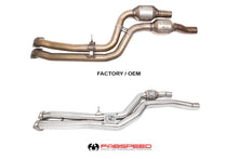 Load image into Gallery viewer, Fabspeed Motorsport Fabspeed BMW M3/M4 F80/F82 Secondary Cat Bypass X-Pipe 2014-2018